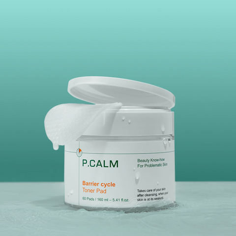 Pcalm Barrier Cycle Toner Pad 60 pads (2 Pack)