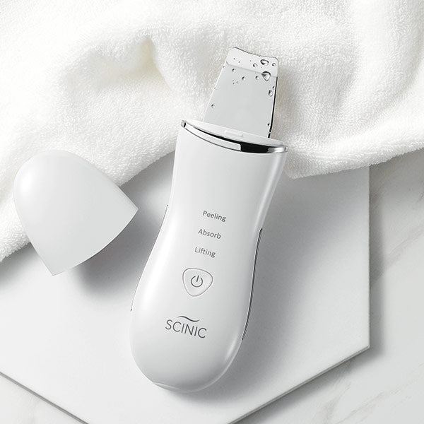 Scinic Esthe Galvanic Water Peeling 3-IN-1 (Ultrasonic Exfoliator & Blackhead Remover)