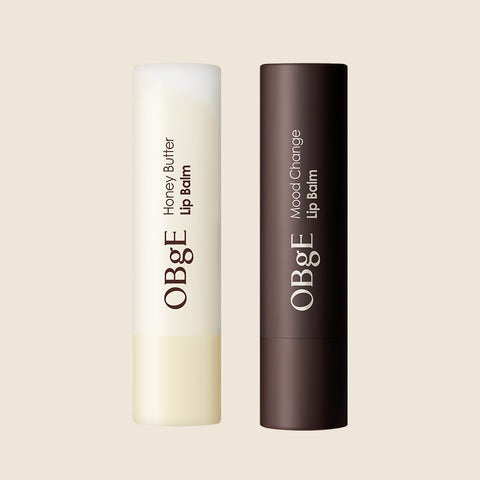 OBGE Mood Change Lip Balm and Honey Butter Lip Balm Duo + Hand Cream 10ml (2 Pack)
