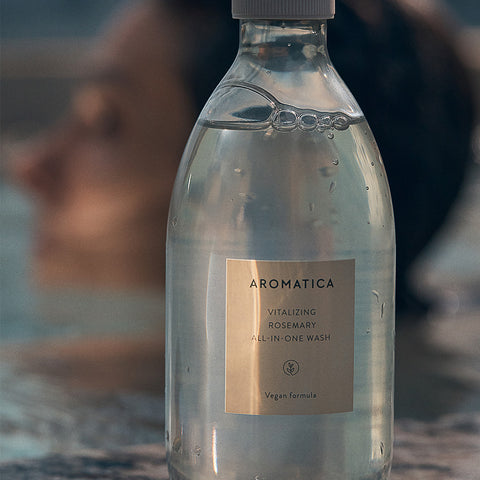 Aromatica Vitalizing Rosemary All-in-One Wash 300ml (Refill)