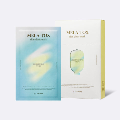 Leaders Triple Whitening Mela Tox Skin Clinic Mask 25ml (10 sheets)