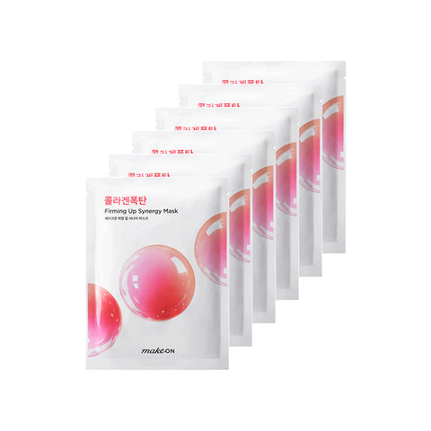 makeON Synergy Mask 20g 6ea Set ? Deep Moist / Dual Toning / Firming Up