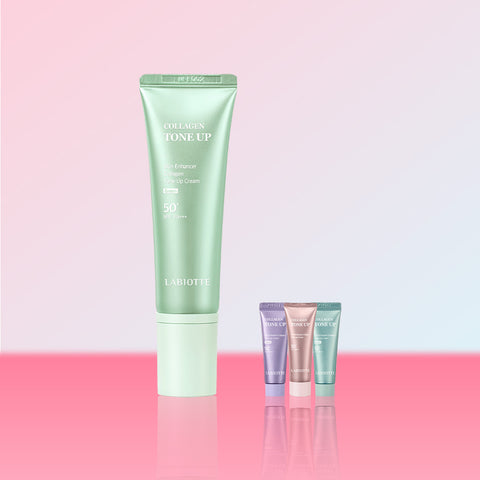 Labiotte Skin Enhancer Collagen Tone-Up Cream 40ml - Green