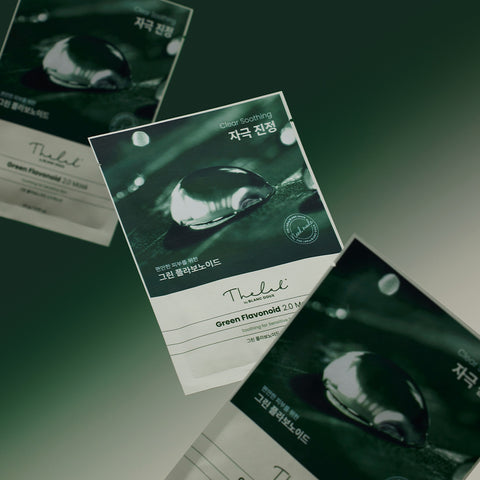 THE LAB by blanc doux Green Flavonoid 2.0 Calming Mask (10 sheets)