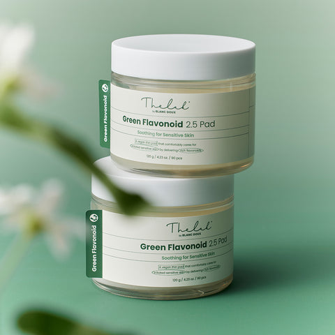 THE LAB by blanc doux Green Pla Soothing Toner Pads, 90 Sheets