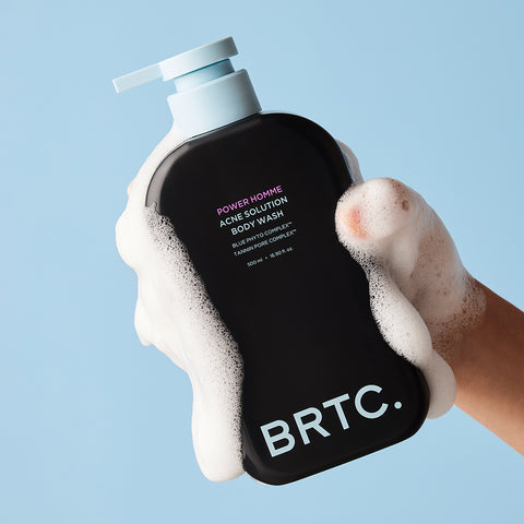 BRTC Power Homme Acne Solution Body Wash 500ml (2 Pack)