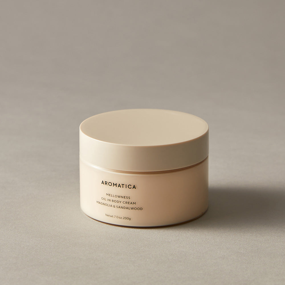 Aromatica Mellowness Oil-in Body Cream Magnolia & Sandalwood 200g