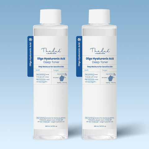 THE LAB by blanc doux Oligo Hyaluronic Acid Deep Toner 200ml (2-Pack)