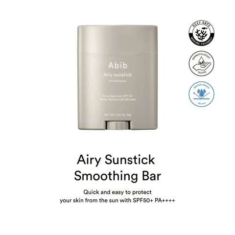 Soonsu Beauty Airy Sunstick Smoothing Bar SPF50 side view