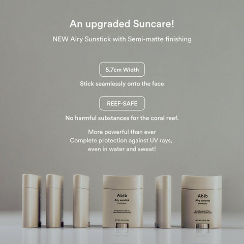 Soonsu Beauty Airy Sunstick Smoothing Bar SPF50 application use