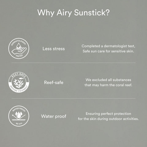 Soonsu Beauty Airy Sunstick Smoothing Bar SPF50 texture close-up