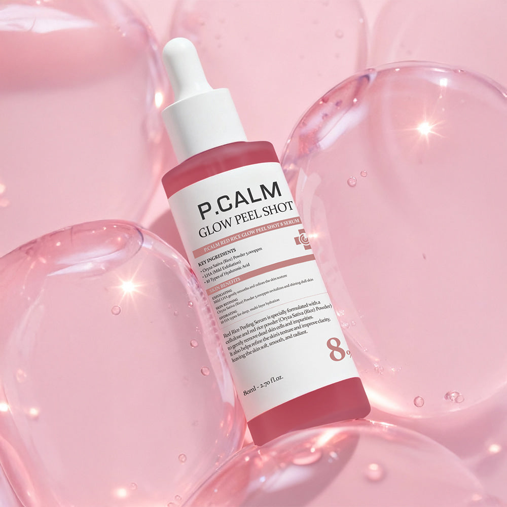Pcalm Red Rice Glow Fill Shot 8 Serum 80ml