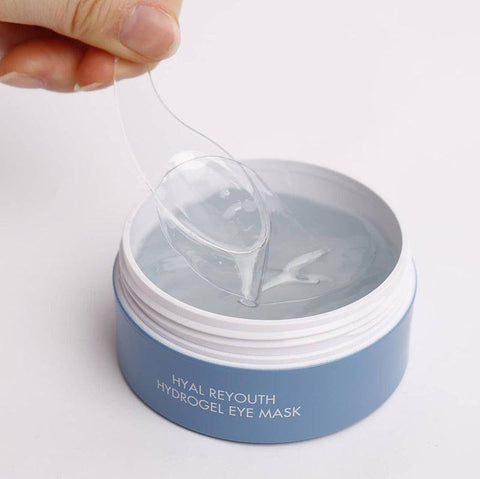 Soonsu Beauty Hyal Reyouth Hydrogel Eye Mask texture close-up