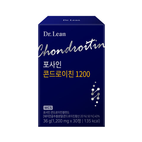 Dr. Lean Chondroitin 1200 (Porcine Cartilage) MBP 30 Tablets x 6 (6-Month Supply)