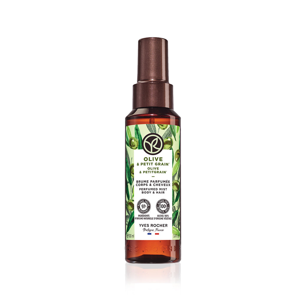 Yves Rocher Perfume Mist Body & Hair Olive Petitgrain 100 ml