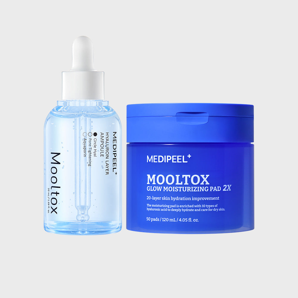 Medipeel MoolTox Ampoule 50ml + MoolTox Pads (50 pcs) - Lounge Exclusive