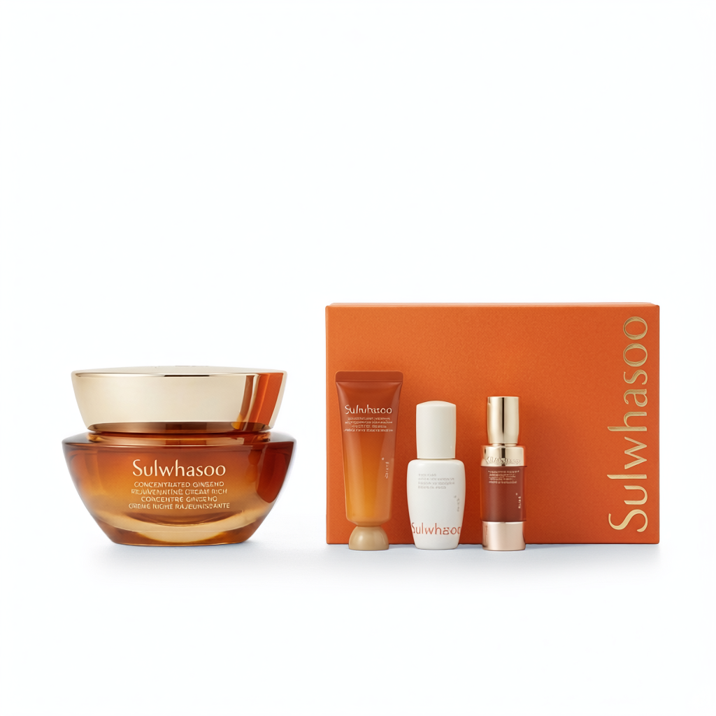 Sulwhasoo Concentrated Ginseng Rejuvenating Cream Rich 50ml Gift Set