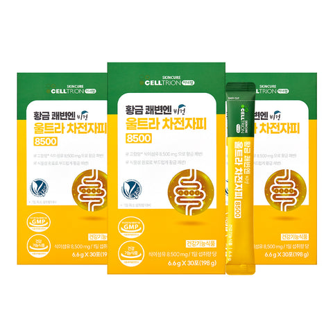 Celltrion InnerLab Golden Kkwaebyeon-en Vegan Ultra Psyllium 8500 6.6g x 30 sticks (3-box set)