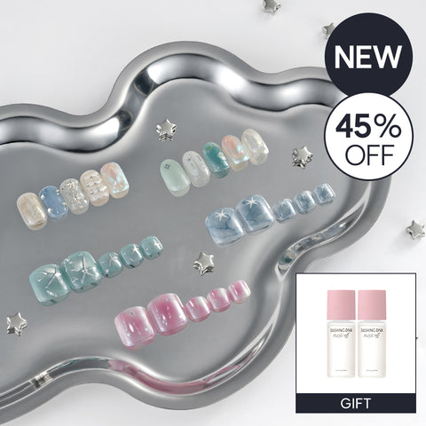 Dashing Diva Magic Press Nail Shop Collab Design 2-Pack Set