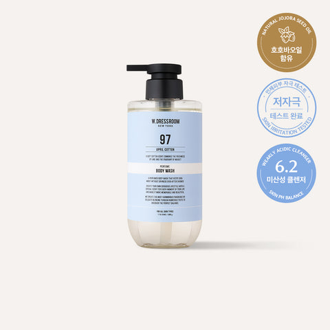W.Dressroom Perfume Body Wash No.97 April Cotton 500ml