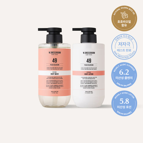 W.Dressroom Perfume Bodywash & Body Lotion 500ml (2 Pack)