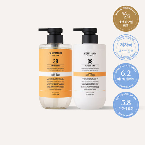 W.Dressroom Perfume Bodywash & Body Lotion 500ml (2 Pack)