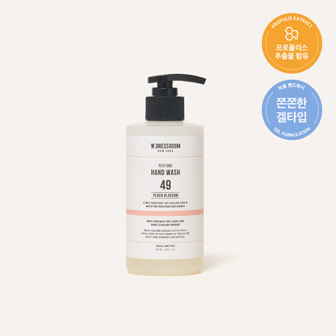 W.Dressroom Large Perfume Hand Wash No.49 Peach Blossom 280ml