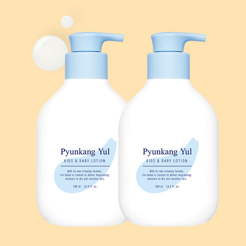 Pyunkang Yul Kids Kids & Baby Lotion Sweet Orange 590ml (2 Pack)