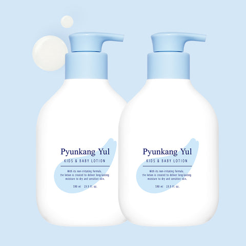 Pyunkang Yul Kids Kids & Baby Lotion Baby Powder 590ml (2 Pack)