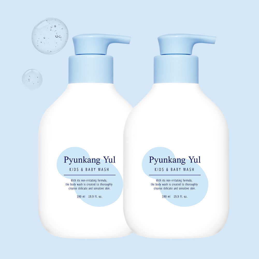 Pyunkang Yul Kids Kids & Baby Wash (Baby Powder) 590ml (2 Pack)