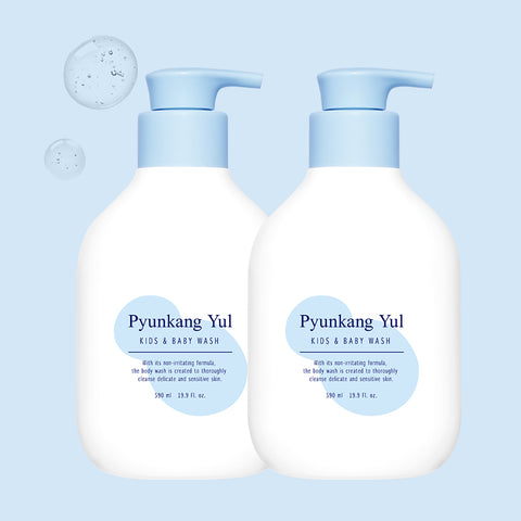 Pyunkang Yul Kids Kids & Baby Wash (Baby Powder) 590ml (2 Pack)