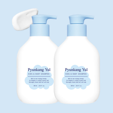 Pyunkang Yul Kids Kids & Baby Shampoo Baby Powder 590ml (2 Pack)