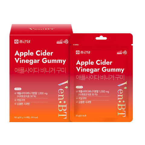 Chongkundang VenBT Daily Care Asabi Gummies 60 Count (1 Pack)