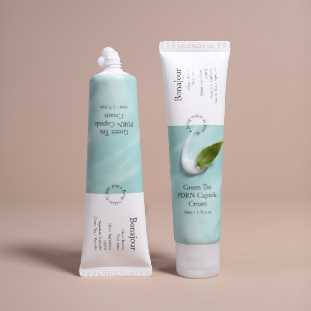 Bonajour Green Tea PDRN Capsule Barrier Cream (50 ml x 2)