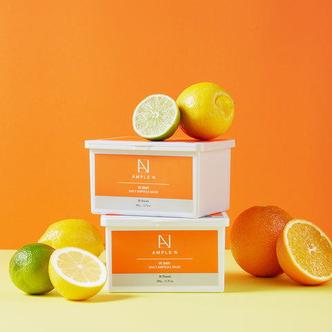 AMPLE:N VC Shot Daily Ampoule Mask (30 Sheets)
