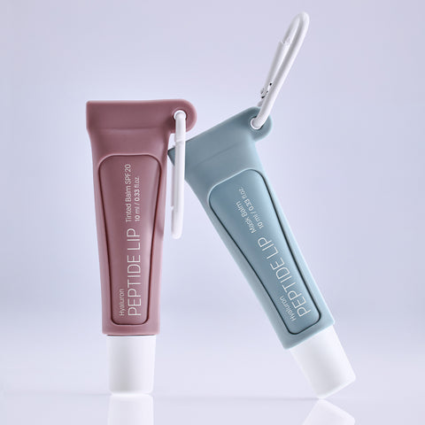 Dermatory Lip Balm Keyring Holder Set (Plumping & Volume Mask) 10ml + 10ml