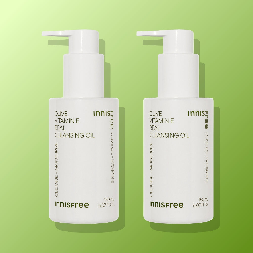 Innisfree Olive Vitamin E Real Cleansing Oil 150ml (2 pack)