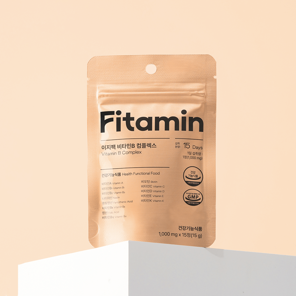 Phytotics Fitamin Easy Pack Vitamin B Complex 15 Tablets (4 Pack)
