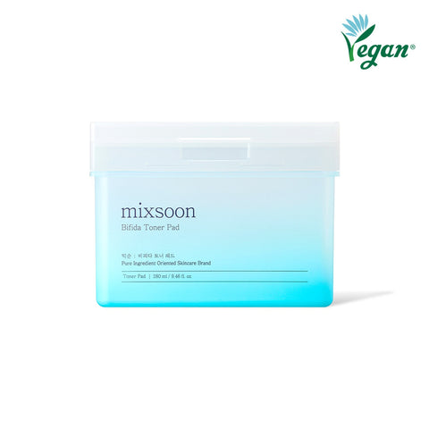 Mixsoon Bifida Toner Pads 250ml 120Pads (2 Pack)