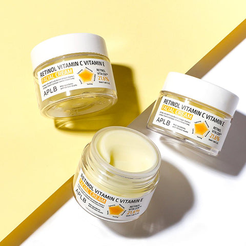 APLB Retinol Vitamin C & Vitamin E Facial Cream 55ml (2 Pack)