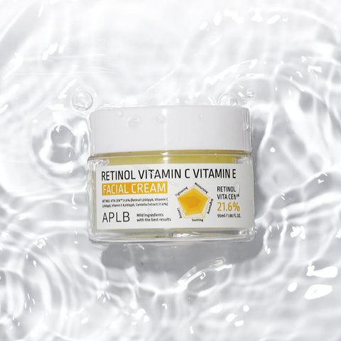 APLB Retinol Vitamin C & Vitamin E Facial Cream 55ml (2 Pack)