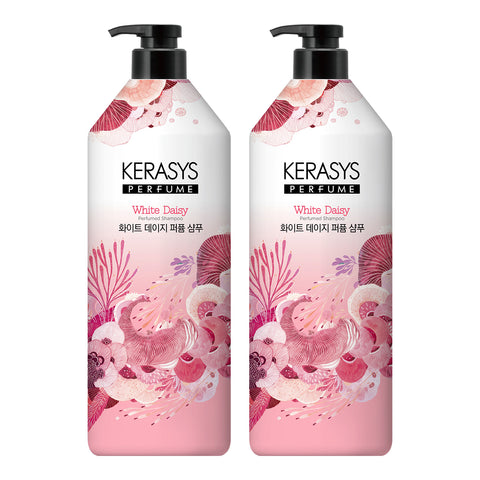 Kerasys Perfume Shampoo 1L x2 - White Daisy (2 Pack)