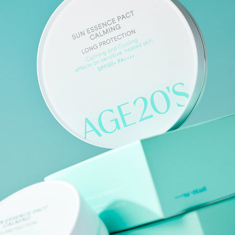 AGE20'S Calming Long Protection Sun Pact 12.5g (Main + 2 Refills)