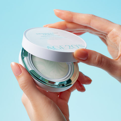 AGE20'S Calming Long Protection Mineral Sun Pact 12.5g (Main + Refill)