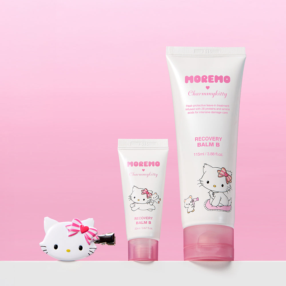 Moremo Recovery Balm B 115ml (Chamy Kitty Edition) Set (+20ml + Hairpin)