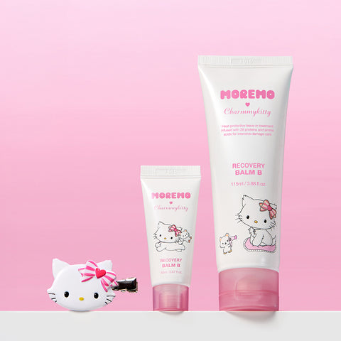 Moremo Recovery Balm B 115ml (Chamy Kitty Edition) Set (+20ml + Hairpin)