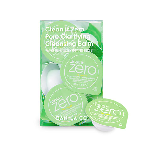 Banila Co Clean It Zero Pore Clarifying Cleansing Balm Travel Kit 16ea