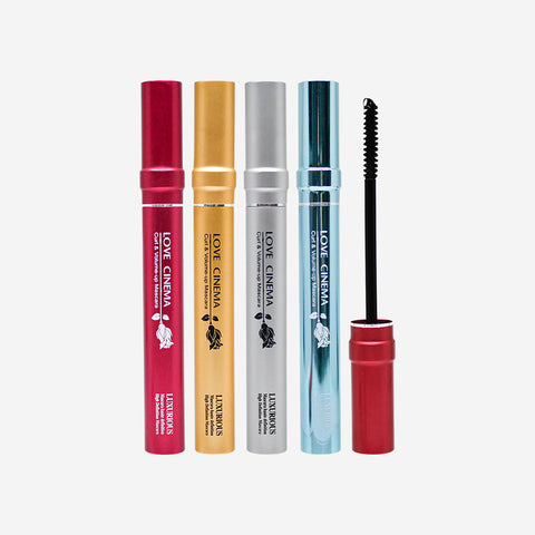 Love Cinema Mascara Waterproof Smudge - Proof Volume & Curl 7ml