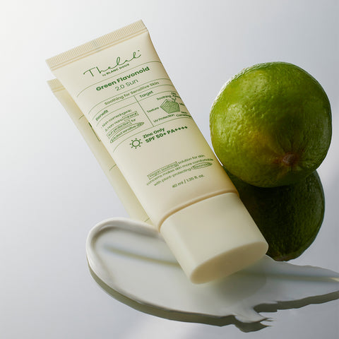 THE LAB by blanc doux Green Pla Vegan Soothing Sun Cream 40ml (2 Pack)