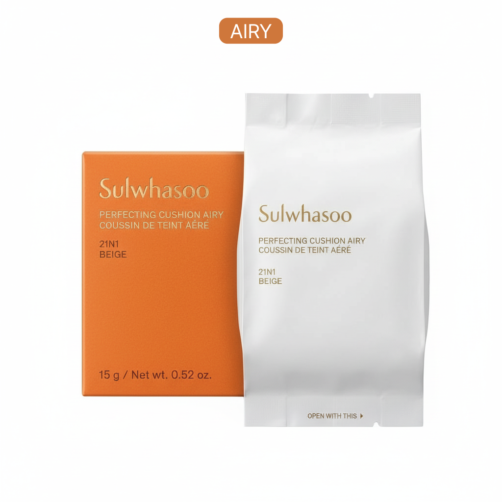 Sulwhasoo Perfecting Cushion Airy Refill SPF50+ Semi-Matte (21N1) 15g